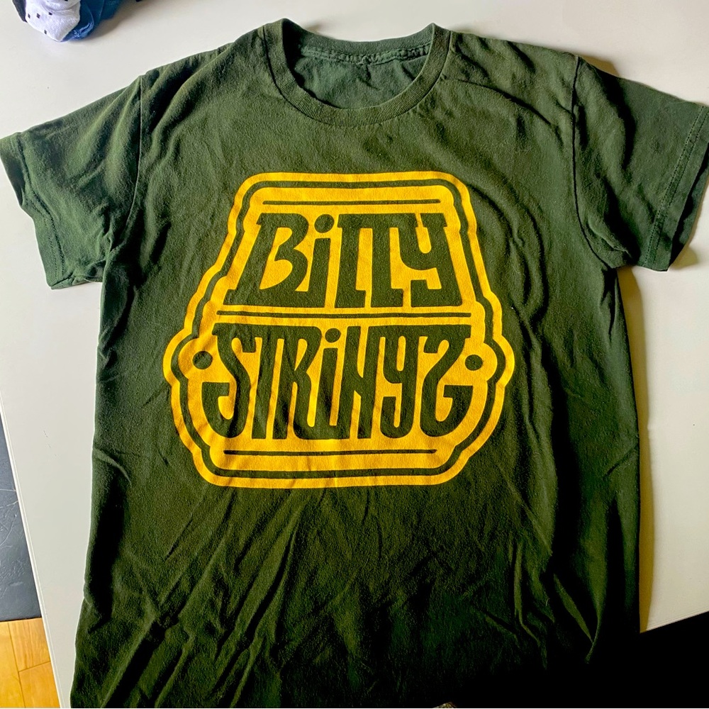 Billy Strings 2022 Spring Tour shirt forest green